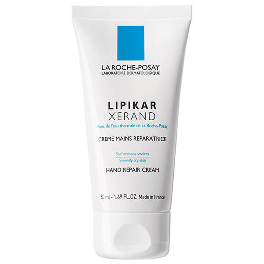 La Roche-Posay Lipikar Xerand, crème pour les mains, peaux très sèches, 50 ml