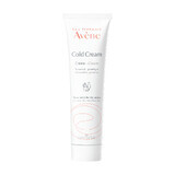 Avene Cold Cream, cremă pentru față și corp, piele sensibilă și foarte uscată, 100 ml