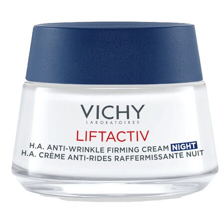 Vichy Liftactiv Nuit, soin de nuit anti-rides raffermissant, 50 ml