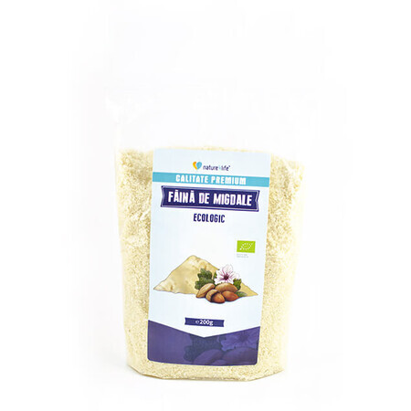 Farina di mandorle eco, 200 g, Natura 4 Life