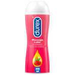 Durex, gel stimulant intime et de massage 2en1, guarana, 200 ml