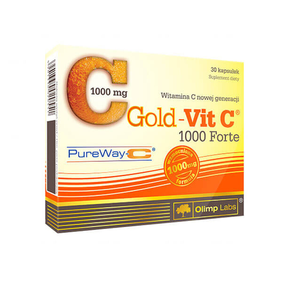 Olimp Gold-Vit C 1000 Forte, 30 gélules