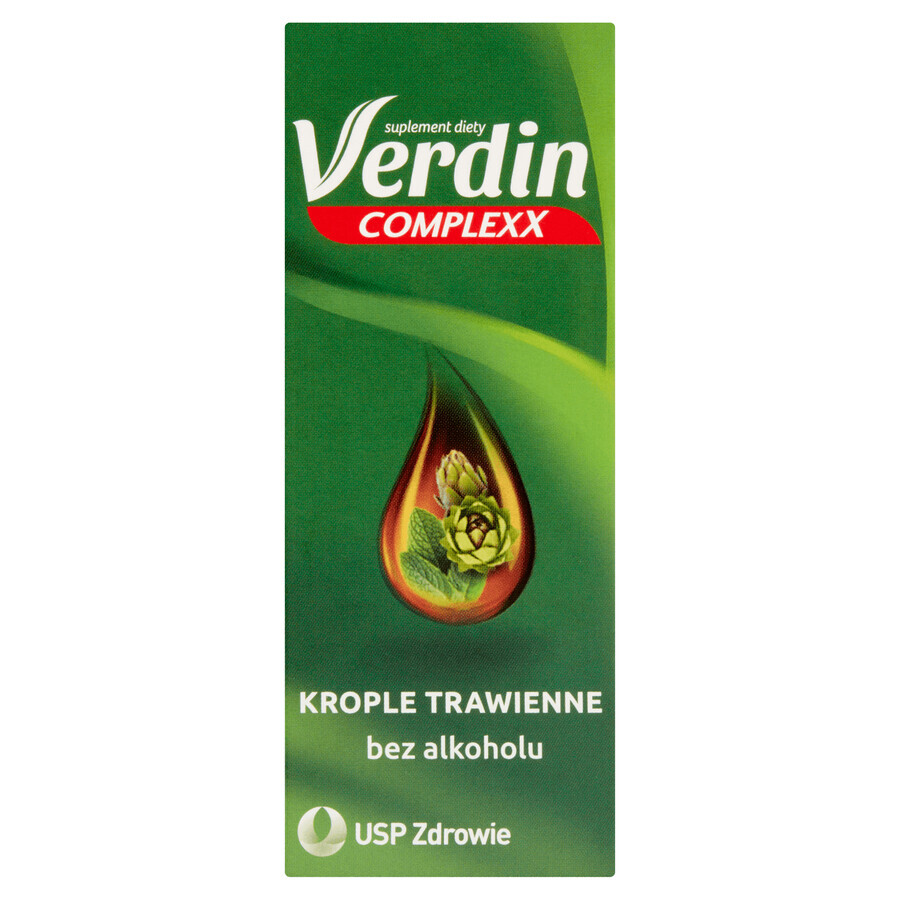 Verdin Complexx, digestive drops, alcohol-free, 40 ml