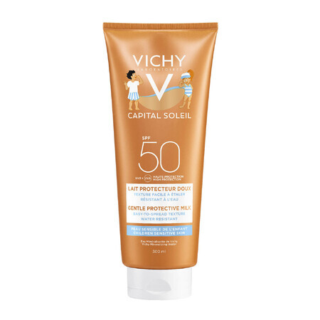 Vichy Idéal Soleil, lait protecteur pour enfants, SPF 50+, 300 ml