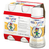 Resource Junior, préparation nutritionnelle à partir de 1 an, saveur vanille, 4 x 200 ml 