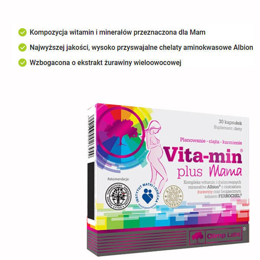 Olimp Vita-Min Plus Mama, 30 capsules