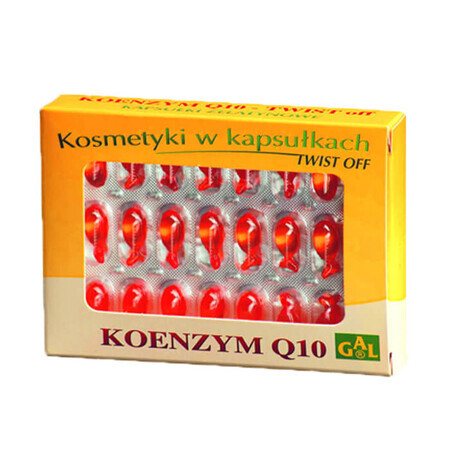 GAL, coenzyme Q-10, capsule cosmétique, 48 capsules détachables