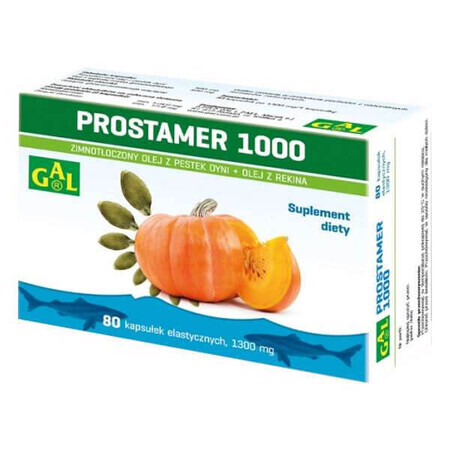 GAL Prostamer 1000, 80 gélules souples