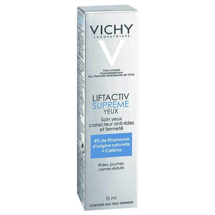 Vichy Liftactiv Supreme, anti-wrinkle treatment for eye lifting, 15 ml