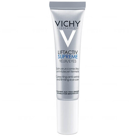 Vichy Liftactiv Supreme, anti-wrinkle treatment for eye lifting, 15 ml