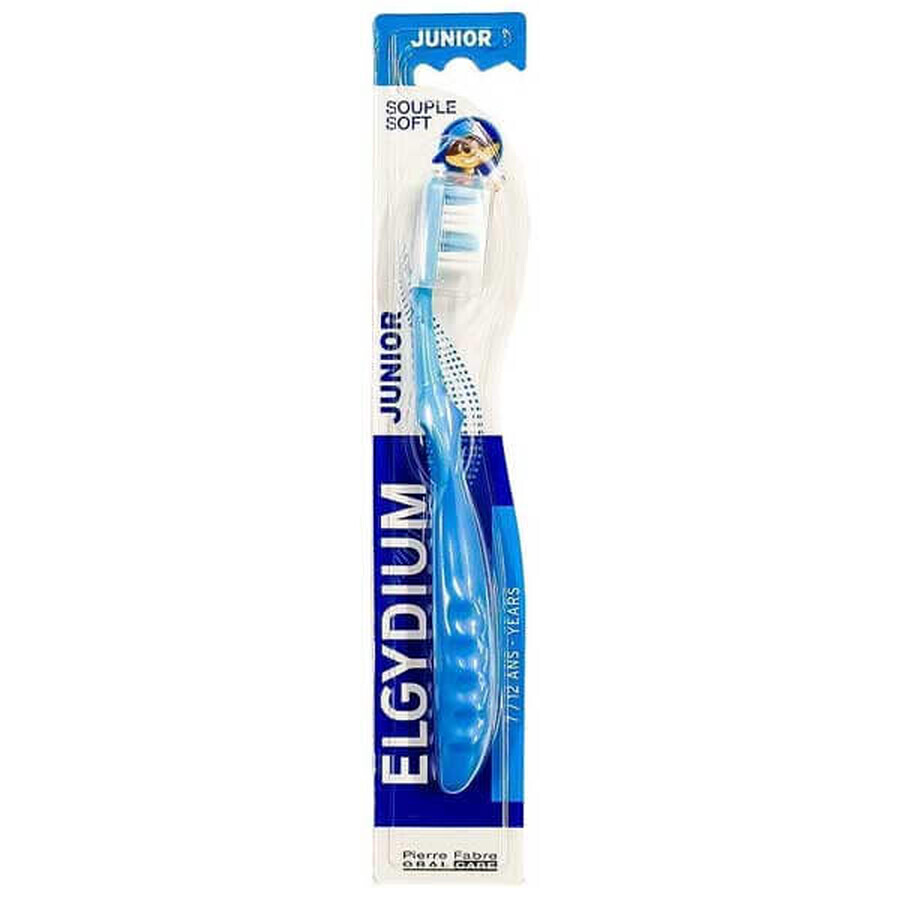 Elgydium Junior, brosse à dents pour enfants, 7-12 ans, 1 pièce