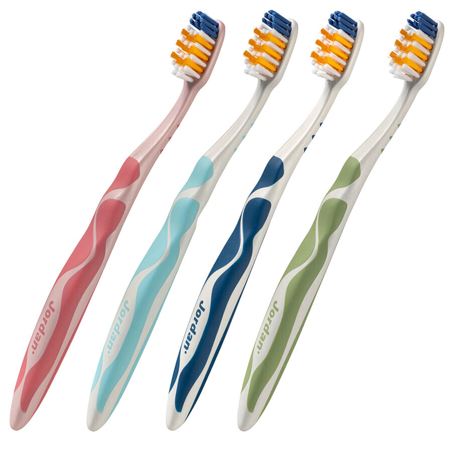 Jordan Advanced, brosse à dents, dure, 1 pièce