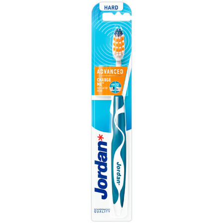 Jordan Advanced, brosse à dents, dure, 1 pièce