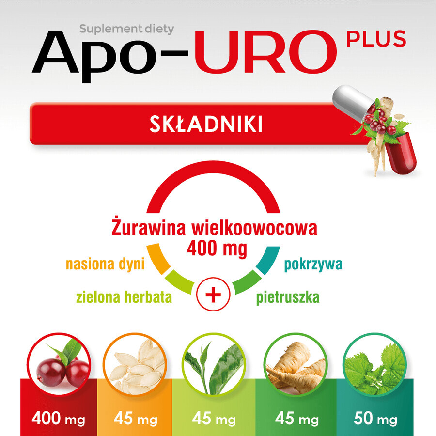 Apo-URO Plus, 30 gélules