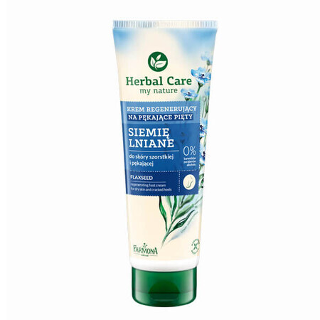 Farmona Herbal Care, crème pour talons crevassés aux graines de lin, 100 ml