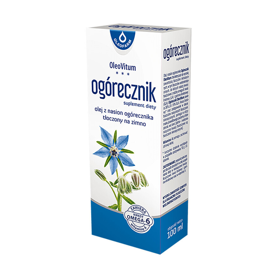 OleoVitum Borragine, 100 ml