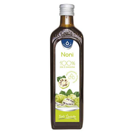 Oleofarm Juice of the World Noni, 100% jus de fruits, 490 ml