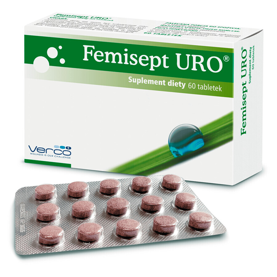 Femisept Uro, 60 comprimés