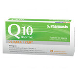 Pharmasis Q10 Sensitive, goût orange, 30 pastilles