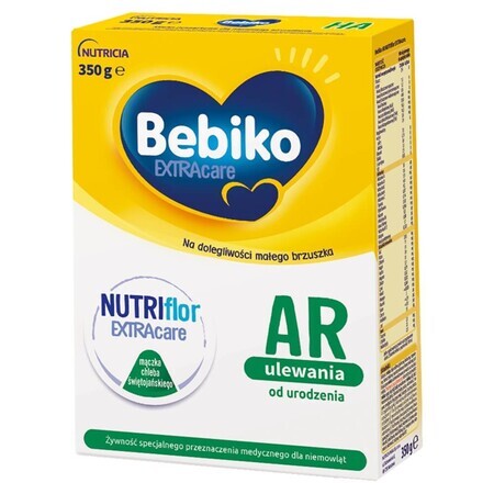 Bebiko AR NutriFlor ExtraCare, für Säuglinge mit häufigen Blähungen, ab Geburt, 350 g