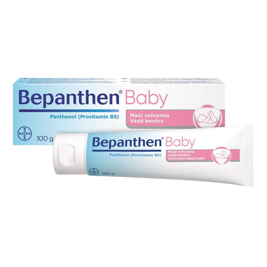 Bepanthen Baby, pommade pour l'érythème fessier des bébés, 100 g