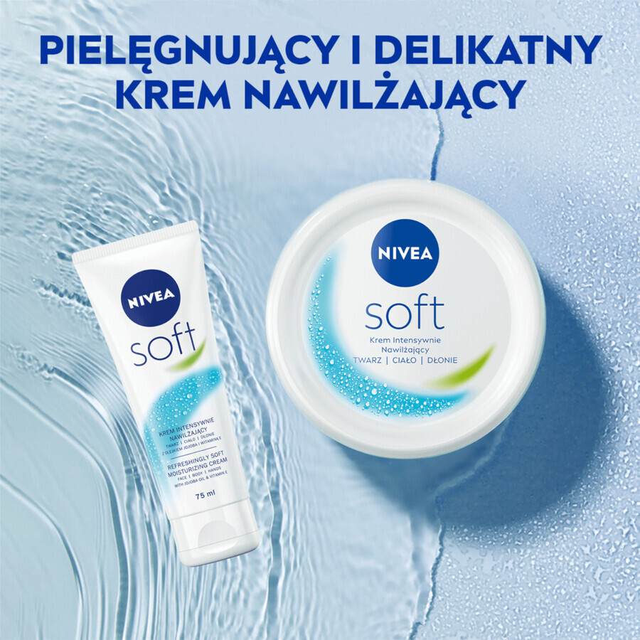 Nivea Soft, crema idratante intensiva, 200 ml