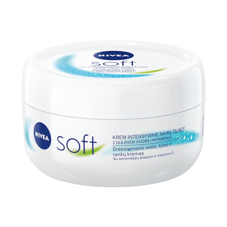 Nivea Soft, crema idratante intensiva, 200 ml