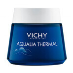 Vichy Aqualia Thermal, feuchtigkeitsspendende und regenerierende Nacht-Gel-Creme, Night Spa, 75 ml