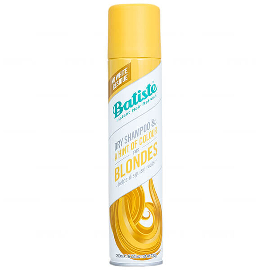 Batiste A Hint of Colour, shampooing sec, pour blondes, 200 ml