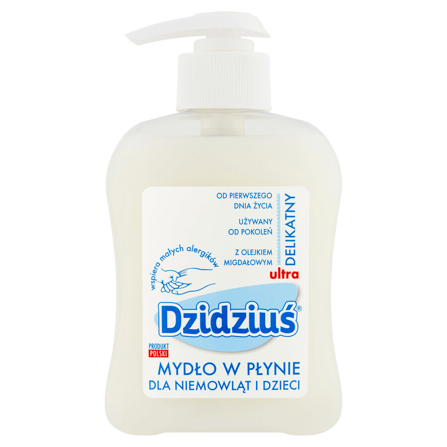 Dzidziuś Ultra Delicate, savon liquide pour bébés et enfants, 300 ml