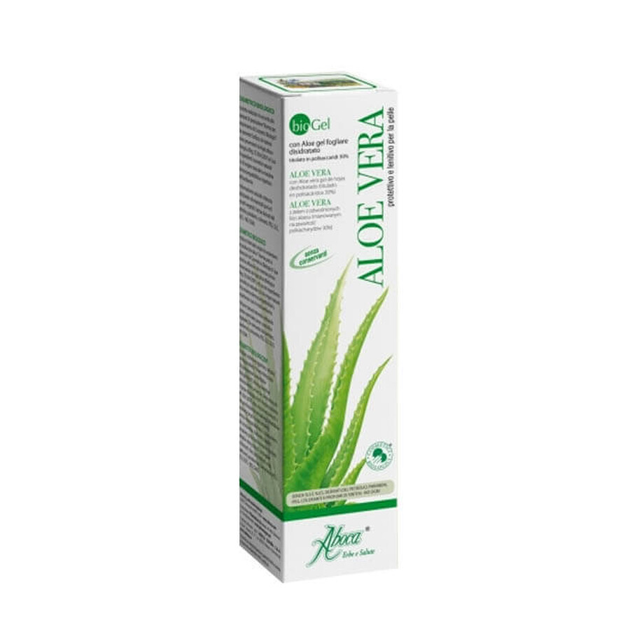 Aloe Vera, biogel, con gel de hoja de aloe deshidratada, 100 ml