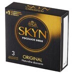 Unimil Skyn Original, Nicht-Latex-Kondome, 3 Stück