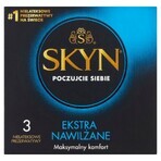 Unimil Skyn Extra Moist, prezervative fără latex, 3 bucăți