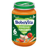 BoboVita Soupe de tomates au poulet et au riz, après 6 mois, 190 g