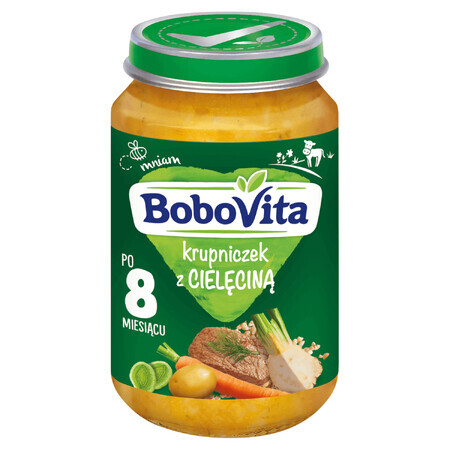 BoboVita Soupe de veau, après 8 mois, 190 g