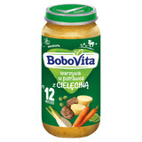 BoboVita Dinner, légumes dans un plat avec du veau, après 12 mois, 250 g