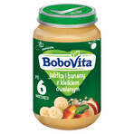 BoboVita Dessert, apples and bananas with oatmeal, after 6 months, 190 g