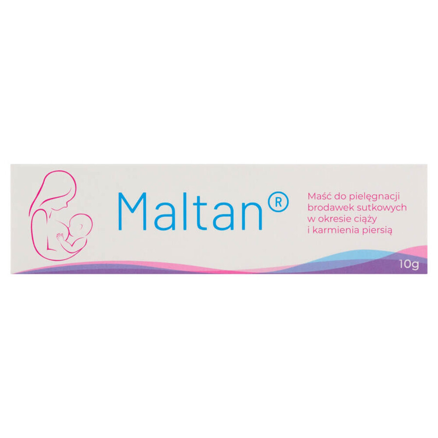 Maltan, pommade pour le soin des mamelons, 10 g