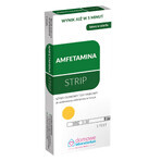 Home Laboratory Amphetamine Strip, test de dépistage de l'amphétamine dans l'urine, 1 pièce