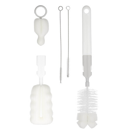 Canpol Babies, set de brosses à biberons avec manche interchangeable, 1 paquet