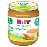 HiPP Zupa Bio, végétal, crème, après 4 mois, 125 g