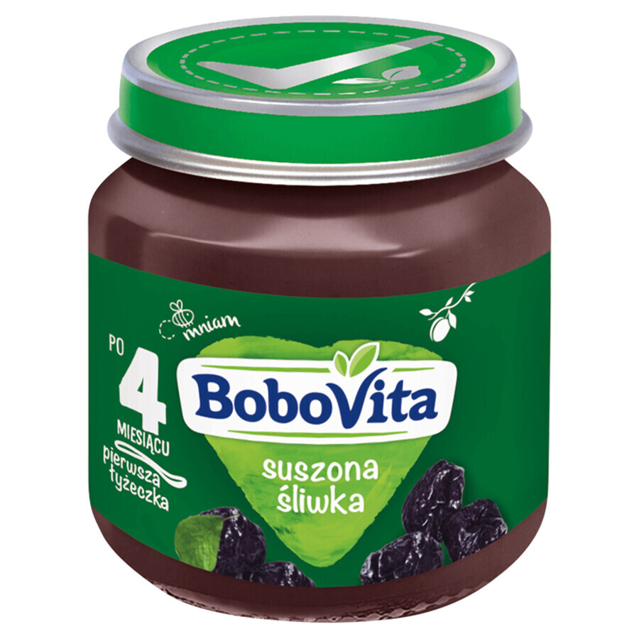 BoboVita Dessert, prunes séchées, après 4 mois, 125 g