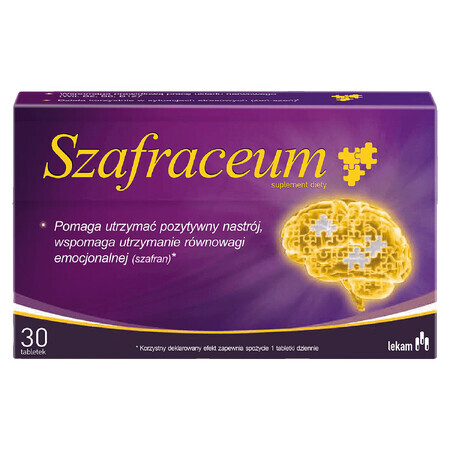 Saffraceum, 30 comprimés