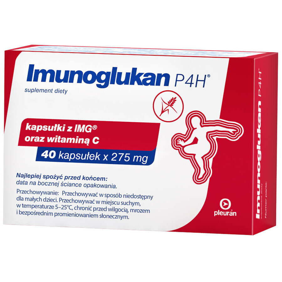 Imunoglucan P4H, 40 gélules