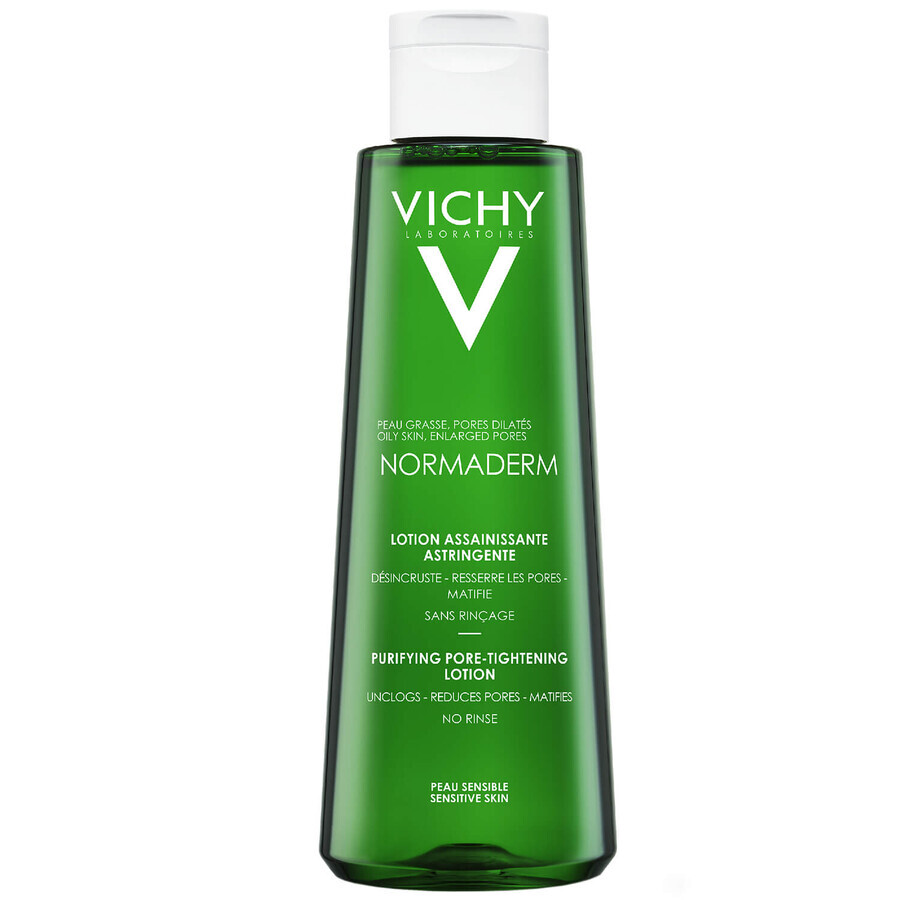 Vichy Normaderm, cleansing tonic, oily and sensitive skin, 200 ml