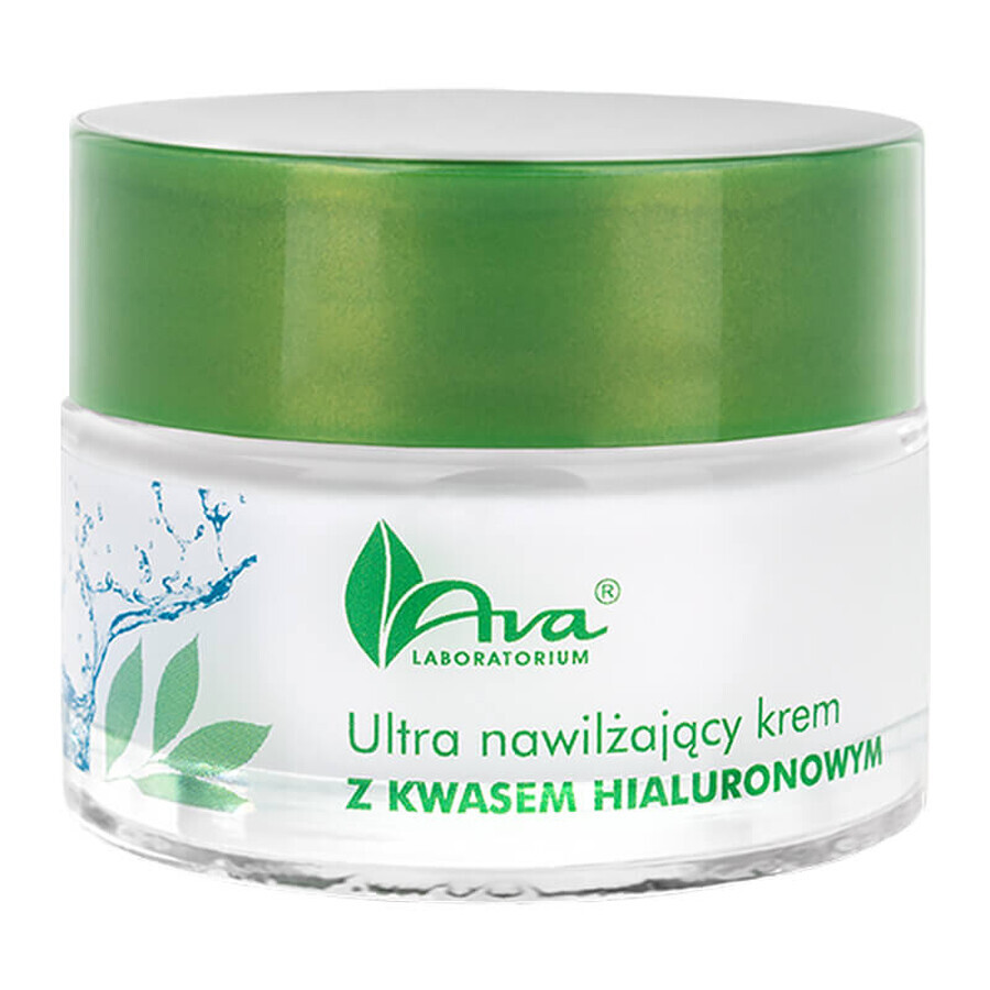 AVA, crème ultra hydratante à l'acide hyaluronique, 50 ml