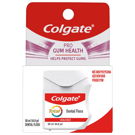 Colgate Total Pro-Gum Health, fil dentaire, 50 m