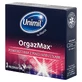 Unimil OrgazMax, condooms met maxistrepen, 3 stuks