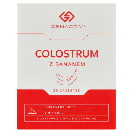 Genactiv Colostrum avec Banane, poudre, 1 g x 30 sachets