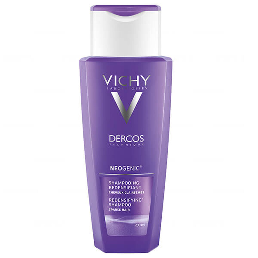 Vichy Dercos Neogenic, Shampoo zur Wiederherstellung der Haardichte, 200 ml